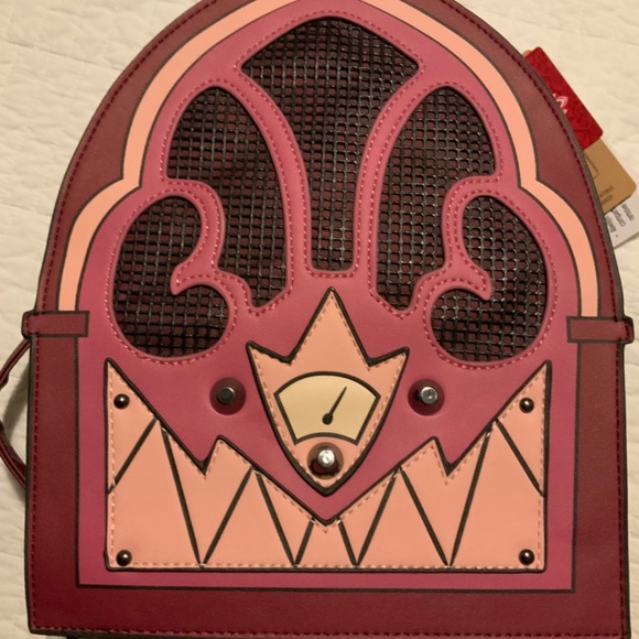 Hazbin Hotel Alastor's Radio Figural Mini Backpack In Hand - Picture 2 of 11